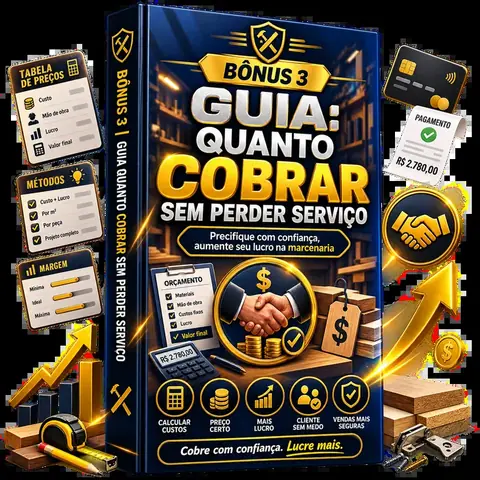 BÔNUS 3: Guia: quanto cobrar sem perder serviço